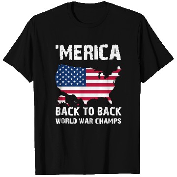 Discover merica back to back soccer T Shirts