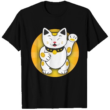 Discover Maneki Neko - Japanese Lucky Cat T Shirts