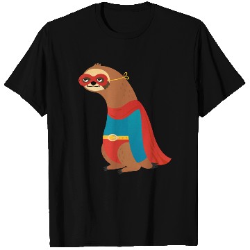 Discover sloth superhero T Shirts