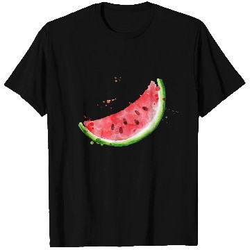 Discover Image: Watercolor, Watermelon T Shirts