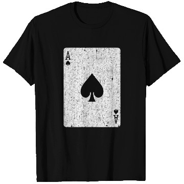 Discover ace of spades playing card T Shirts