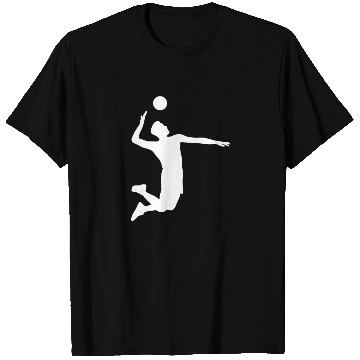 Discover Men Volleyball Spike Shadow T Shirts Gift Ideas