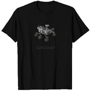 Discover Curiosity Mars Rover T Shirts