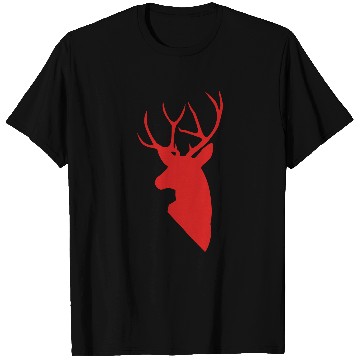 Discover Red Deerhead for Xmas T Shirts