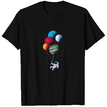 Discover Astronaut balloons T Shirts