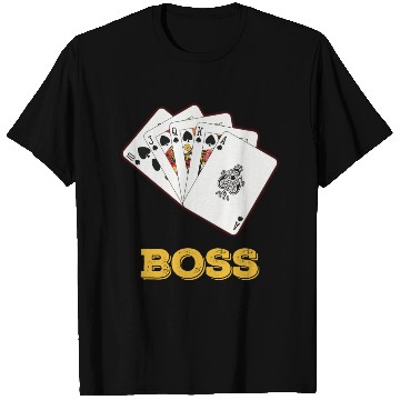 Discover Boss Jack Queen King Ace Funny Gift T Shirts