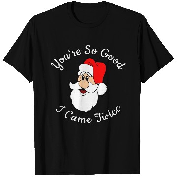 Discover Adult Humor Naughty Dirty Santa Christmas Gift T Shirts