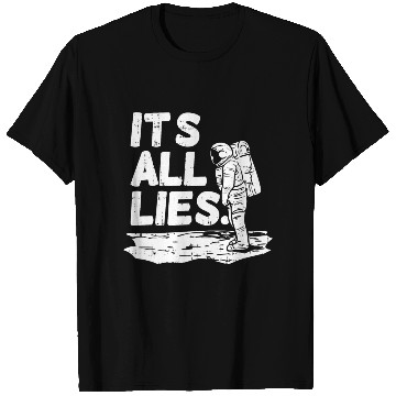 Discover Moon Landing Conspiracy Theory Illuminati Gift T Shirts