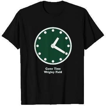 Discover WRIGLEY FIELD SCOREBARD CLOCK IS CHICAGO CUBS GAME T Shirts