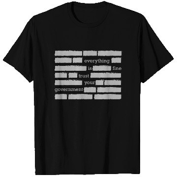 Discover conspiracy theory trust your government funny gift T Shirts