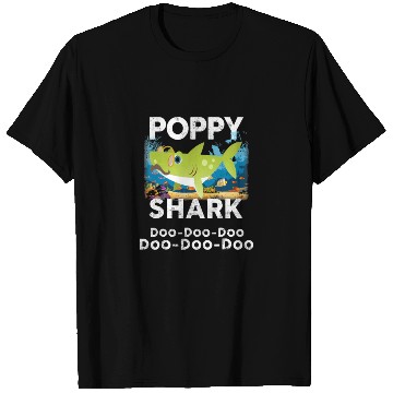 Discover Poppy Shark T Shirts Doo Doo Doo Family Gift T Sh