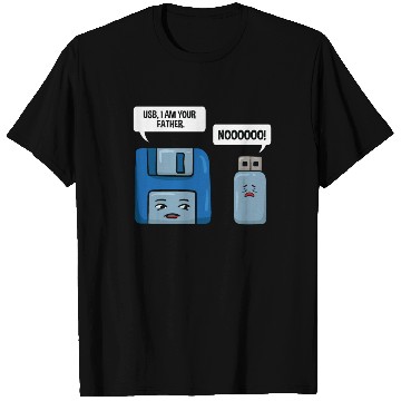 Discover Floppy Disc USB Data Nerd Computer Science Gift T Shirts