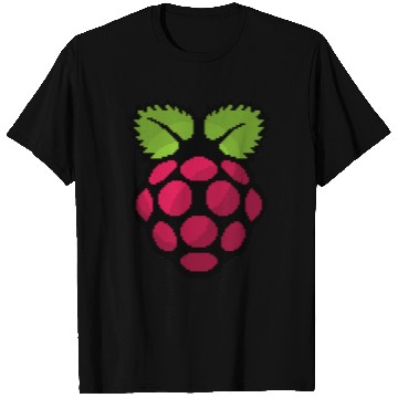 Discover Raspberry Pi Pixel Logo T Shirts