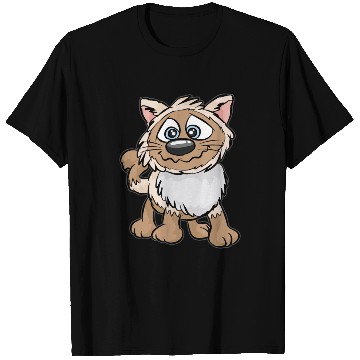 Discover WEIRD CAT Crazy Mad funny Cartoon Comic Gift T Shirts