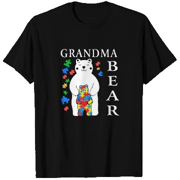 Discover Grandma Bear Autism Awareness T Shirts