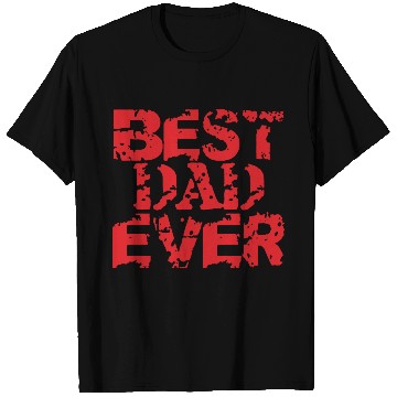 Discover Red Best Dad Ever T Shirts