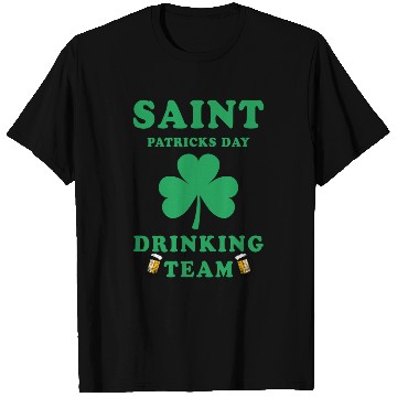 Discover Saint Patricks Day Drinking Team T Shirts
