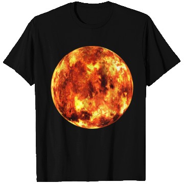 Discover Burning Planet T Shirts