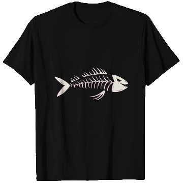 Discover Fish Skeleton T Shirts
