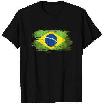 Discover Brazil Vintage Flag / Gift National Flag T Shirts