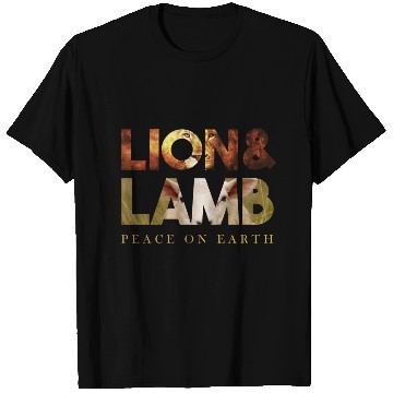 Discover The lion and the lamb T Shirts