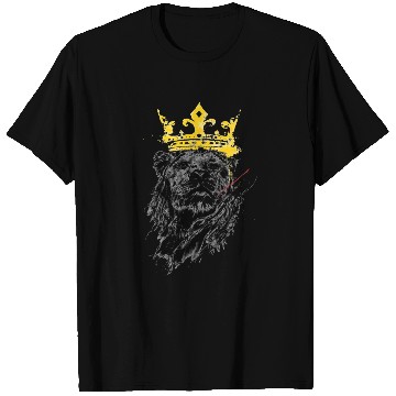 Discover Crown Lion King T Shirts