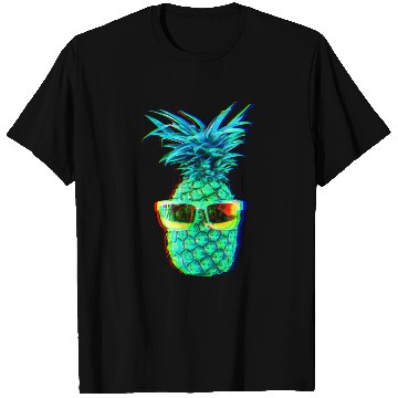 Discover EDM Pineapple EDM Trippy Neon Rave T Shirts