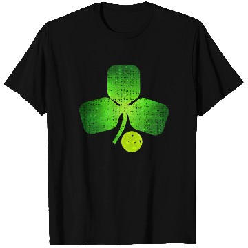 Discover Pickleball St Patricks Day Shamrock Irish T Shirts