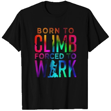 Discover Mountaineering climbing T Shirts