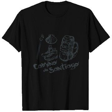 Discover Camino de Santiago Design T Shirts for him and her