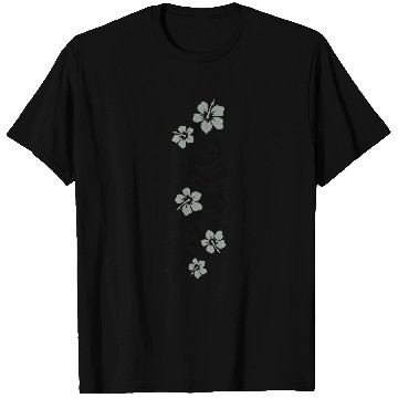 Discover Hibiscus Flowers Sommer Tendril Aloha T Shirts