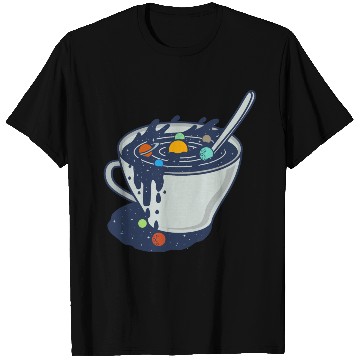Discover Galaxy Physics Science Coffee Universe Gift Idea T Shirts