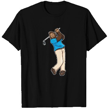 Discover Golf Golfer Bigfoot Sasquatch Gift T Shirts