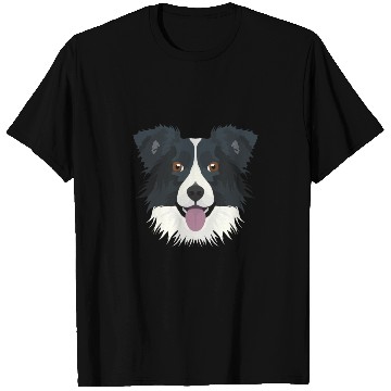 Discover Illustration Border Collie T Shirts