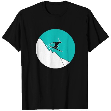 Discover Skiing mountains - gift T Shirts
