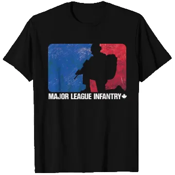 Discover Major League Infantry Canada T Shirts