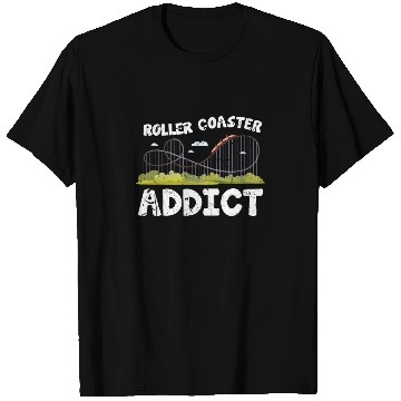 Discover Roller Coaster Addiction T Shirts