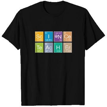 Discover science teacher funny periodic table T Shirts