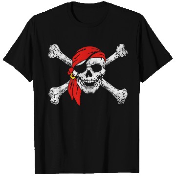 Discover Pirate Skull Crossbones T Shirts