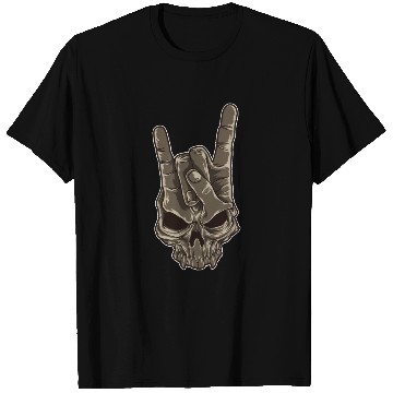 Discover Devil Horns Sign | Heavy Metal Hand Gesture Music T Shirts