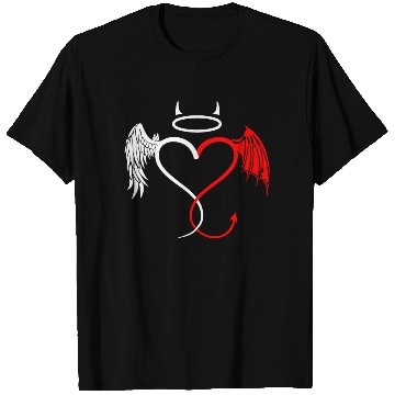 Discover Angel vs Devil Nurse and Doctor Gift T Shirts