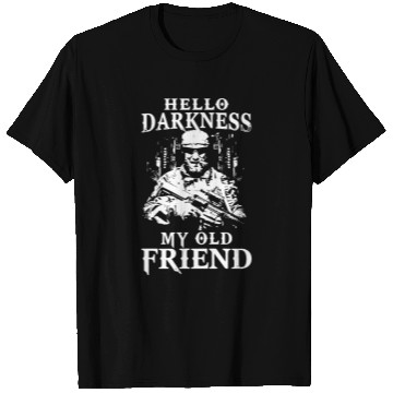 Discover hello darkness my old friend smole patriotic veter T Shirts
