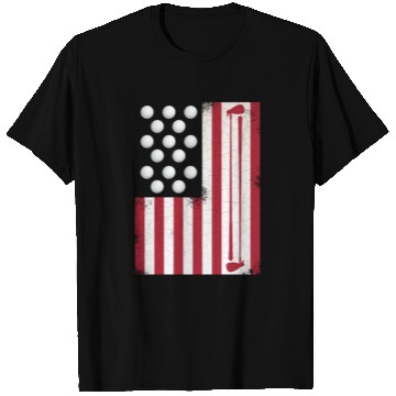 Discover Golf Flag on 4th Of July T Shirts