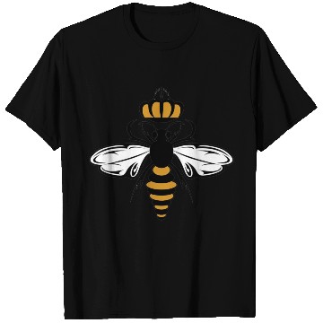 Discover Queen Bee with Crown Motif T Shirts