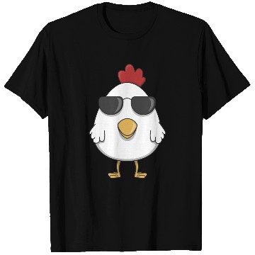 Discover Chicken cool sunglasses farm animal chickens hen T Shirts
