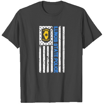 Discover ILLINOIS STATE POLICE T Shirts