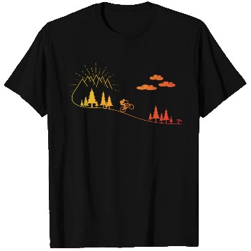 Discover MTB mountain bike cycling bicycle kids T Shirts