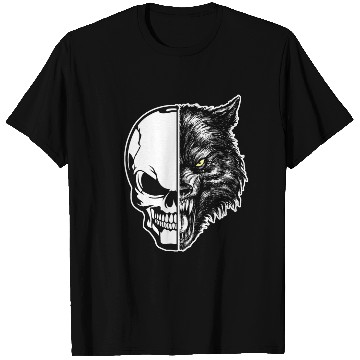 Discover skull and wolf T Shirts