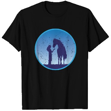 Discover Horse and Girl T Shirts