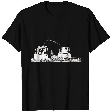 Discover Corn chopper chopping corn maize farmer T Shirts